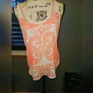 Peachpuff Womans Top Size S